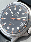 1968 Omega Admiralty Automatic Geneve Black Anchor Dial 166.038