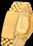 1978 Solid 18K Gold Rolex Turn-O-Graph Datejust Jubilee Bracelet Ref 1625