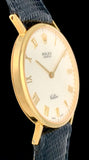 1987 Rolex Cellini 18K Dress Watch White Textured Anniversary Dial 5112