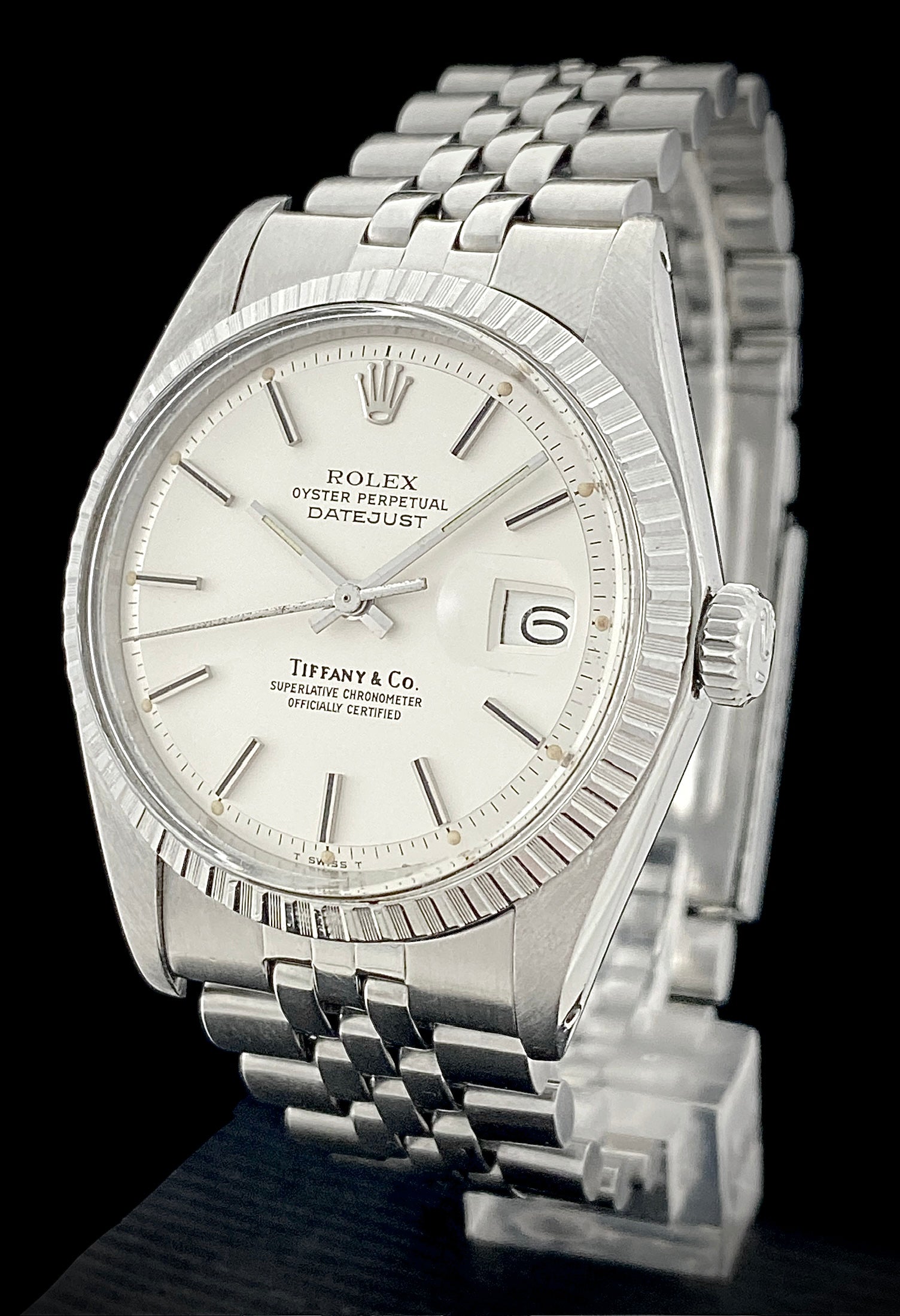 For Sale 1973 Rolex Datejust 1603 In Stainless Steel Retailed By