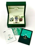 1999 Rolex Oyster Perpetual Datejust 31 Midsize Steel Blue Dial 77080