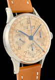 Incredible 1940's Gallet Triple-Date Chronograph Tropic Dial 36373