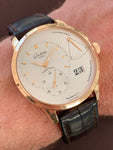 2015 Glashutte PanoReserve 18k Rose Gold Grande Date Box & Papers