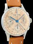 Incredible 1940's Gallet Triple-Date Chronograph Tropic Dial 36373