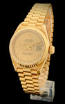 1989 Rolex 18k Gold Oyster Perpetual Datejust President 69178