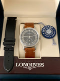 2024 Longines Heritage Automatic Black Sector Dial Box & Papers L28284532