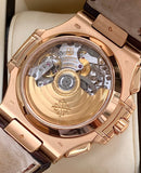 2011 Patek Philippe Nautilus Chronograph 18k Rose Gold 5980R-001 Box & Papers