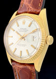 1967 Solid 18K Gold Rolex Oyster Perpetual Datejust 1601