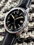 1960's Edma Automatic Super Compressor Dual Crown Divers Watch