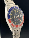 1970 Rolex Oyster Perpetual GMT-Master 1675 Steel Mk 1 Dial Oyster Bracelet