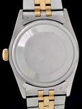1988 Rolex Oyster Perpetual Datejust 2-Tone Diamond Sapphire Bezel 16013
