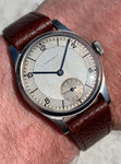 1948 Longines Sector Dial Art Deco Stainless Steel Calatrava