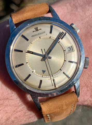 1970’s Jaeger-LeCoultre Memovox Automatic Date Stainless Steel E 855