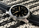 1960's Edma Automatic Super Compressor Dual Crown Divers Watch