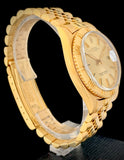 1978 Solid 18K Gold Rolex Turn-O-Graph Datejust Jubilee Bracelet Ref 1625