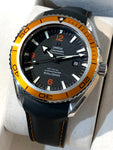 2011 Omega Seamaster Planet Ocean Co-Axial 2 Bezels Box & Papers