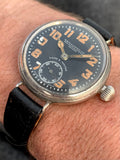 1917 Zenith Birch & Gaydon Land & Water Prototype Silver Trench Watch