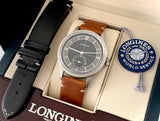 2024 Longines Heritage Automatic Black Sector Dial Box & Papers L28284532