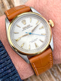 1953 Rolex Oyster Perpetual Textured Waffle Honeycomb Dial 6286