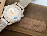 2021 Omega Seamaster James Bond No Time To Die Titanium Box/Papers