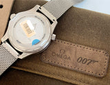 2021 Omega Seamaster James Bond No Time To Die Titanium Box/Papers