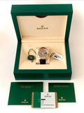 2017 Rolex Sky-Dweller 18k Rose Gold Chocolate Brown Dial Box & Papers 326135
