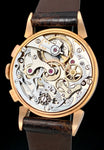 1951 Lusina 18k Fancy Lugs Rose Gold Chronograph Valjoux Calibre 23