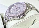 2007 Rolex OP Yacht-Master Steel & Platinum 16622 Box & Warranty Card