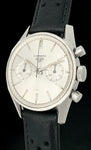 1960’s Heuer Carrera Chronograph 3647S Stainless Steel Valjoux 92