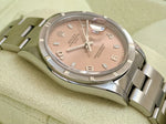 2005 Rolex Oyster Perpetual Date Salmon Dial 15210 Box & Papers