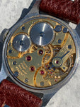 1948 Longines Sector Dial Art Deco Stainless Steel Calatrava