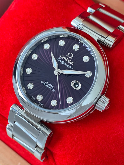 2013 Omega Deville Ladymatic Co-Axial Diamond Dial 425.30.34.20.60.001