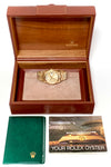 1981 Rolex 18k Gold OP Day-Date President 18038 Box & Papers