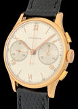 1940’s Leonidas 18k Rose Gold Chronograph Calibre Valjoux 23