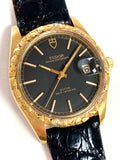 1969 Tudor Yukon Gold Nugget Prince Oysterdate Black Dial 9050/1