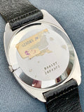 1967 NOS Universal Geneve White Shadow Ultra-Thin Texture Dial 866127