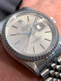 1991 Rolex Datejust 36 Tapestry Dial On Jubilee Bracelet 16220