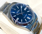 2021 Rolex Oyster Perpetual Stainless Steel Blue Dial 124300 Box & Papers