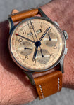 Incredible 1940's Gallet Triple-Date Chronograph Tropic Dial 36373