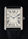 2020 Cartier Tank Solo In Steel With Box & Papers Ref. 3169