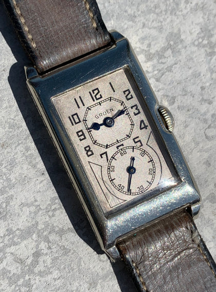 1930s Gruen Art Deco Techni Quadron Prince Duodial Doctors