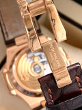 2011 Patek Philippe Nautilus Chronograph 18k Rose Gold 5980R-001 Box & Papers