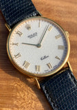1987 Rolex Cellini 18K Dress Watch White Textured Anniversary Dial 5112