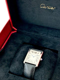 2020 Cartier Tank Solo In Steel With Box & Papers Ref. 3169
