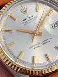 1973 Rolex Datejust 2-Tone 18k Gold & Steel 1601