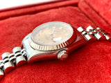 2002 Ladies Rolex Datejust 26 Diamond Dial In Steel & 18k White Gold 79174