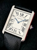 2020 Cartier Tank Solo In Steel With Box & Papers Ref. 3169
