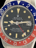 1970 Rolex Oyster Perpetual GMT-Master 1675 Steel Mk 1 Dial Oyster Bracelet