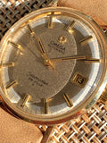 1971 Omega Automatic Seamaster Deville Sandy Sparkle Dial KM6292