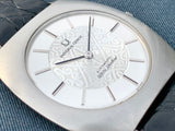 1967 NOS Universal Geneve White Shadow Ultra-Thin Texture Dial 866127